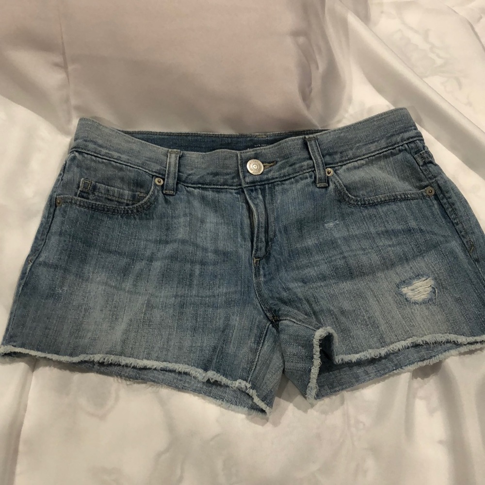 Denim shorts